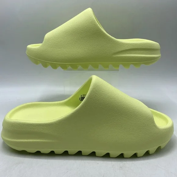 Yeezy | Shoes | Adidas Yeezy Slide Glow Green Size 1 Brand New No Box |  Poshmark